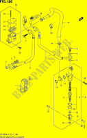 CILINDRO PRINCIPAL TRASERO (SFV650AUEL3 E21) para Suzuki GLADIUS 650 2013