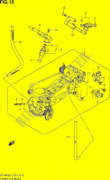 CUERPO DEL ACELERADOR (SFV650AL3 E21) para Suzuki GLADIUS 650 2014