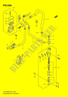CILINDRO PRINCIPAL TRASERO (SFV650AK9/UAK9/AL0/UAL0) para Suzuki GLADIUS 650 2009