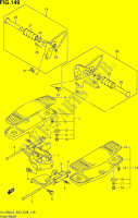 SOPORTE PIE (VL1500BL3 E03) para Suzuki BOULEVARD 1500 2013