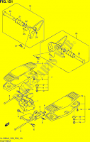 SOPORTE PIE (VL1500BL3 E33) para Suzuki BOULEVARD 1500 2013