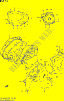 TAPA CARTER (VL1500BL3 E33) para Suzuki BOULEVARD 1500 2013