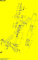 TUBO DIRECCION (VL1500BL3 E03) para Suzuki BOULEVARD 1500 2013
