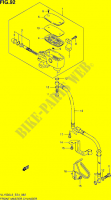 FR. CILINDRO PRINCIPAL (VL1500L3 E24) para Suzuki INTRUDER 1500 2013