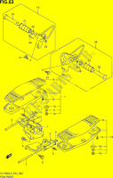 SOPORTE PIE (VL1500BL3 E24) para Suzuki INTRUDER 1500 2013
