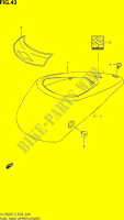 DEPOSITO COMBUSTIBLE UPPER COVER para Suzuki BOULEVARD 1500 2013
