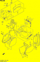 CUBRE ESTRUCTURA (VL800BL4 E02) para Suzuki INTRUDER 800 2014
