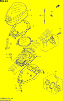 VELOCIMETRO (VL800BL4 E02) para Suzuki INTRUDER 800 2014