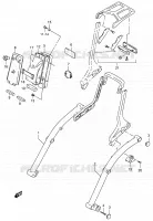 ESTRUCTURA AGARRADERO (MODELE N/P/R) para Suzuki INTRUDER 800 1992