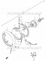 FARO (MODELE N/P/R) para Suzuki INTRUDER 800 1992
