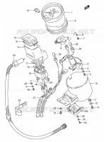 VELOCIMETRO (MODELE N/P/R/S) para Suzuki INTRUDER 800 1992
