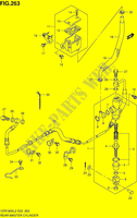 CILINDRO PRINCIPAL TRASERO (VZR1800ZL2 E19) para Suzuki INTRUDER 1800 2012
