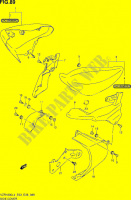 TAPA LATERAL (VZR1800ZL4 E03) para Suzuki INTRUDER 1800 2014