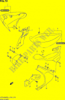 TAPA LATERAL (VZR1800BZL4 E02) para Suzuki INTRUDER 1800 2014