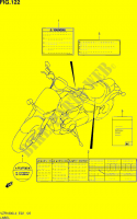 ETIQUETA (VZR1800UFL4 E19) para Suzuki INTRUDER 1800 2015