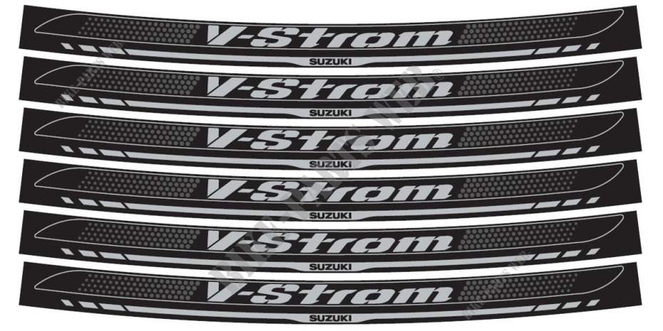 PEGATINAS para Suzuki V-STROM 1000 2018